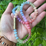 Pastel Rainbow Wishful Intention Necklace