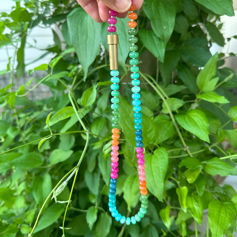 Watermelon Ombré Wishful Intention Necklace