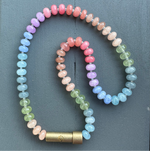 Pastel Rainbow Wishful Intention Necklace