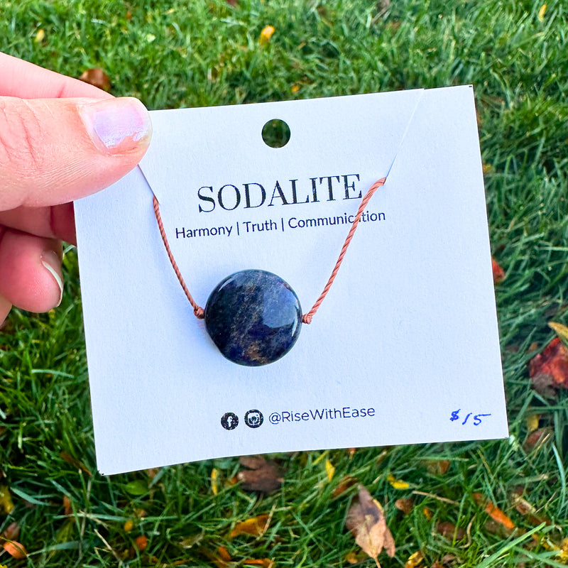 Awakening | Sodalite Adjustable Necklace