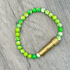 Grinch | Green Sea Sediment Jasper Intention Bracelet